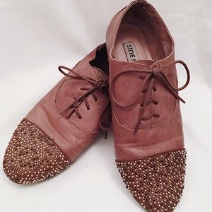 Studded Oxford Shoes
